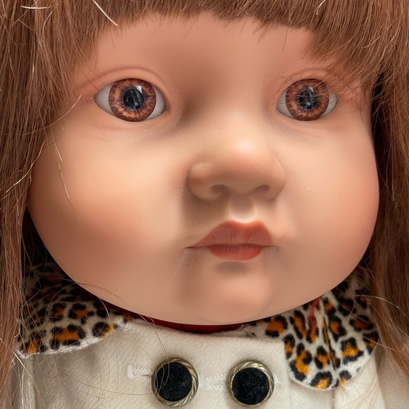 Chubbs Johannes Zook Originals Pat Secrist Signed 1995 Red Hair 22 Inch Doll - Picture 5 of 13